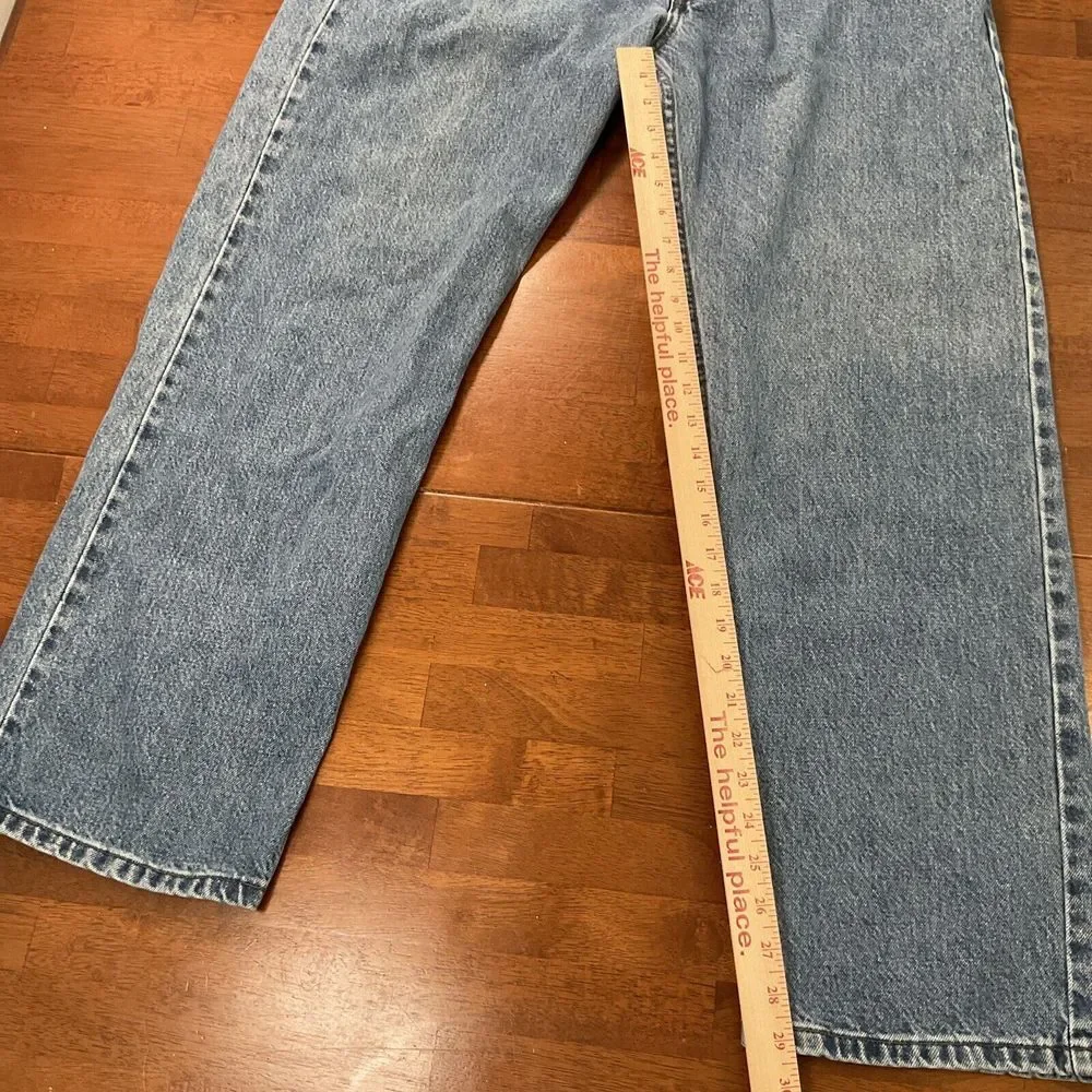 Signature by Levi Strauss & Co. Regular Straight Jeans Men's 40x30 Blue Medium
